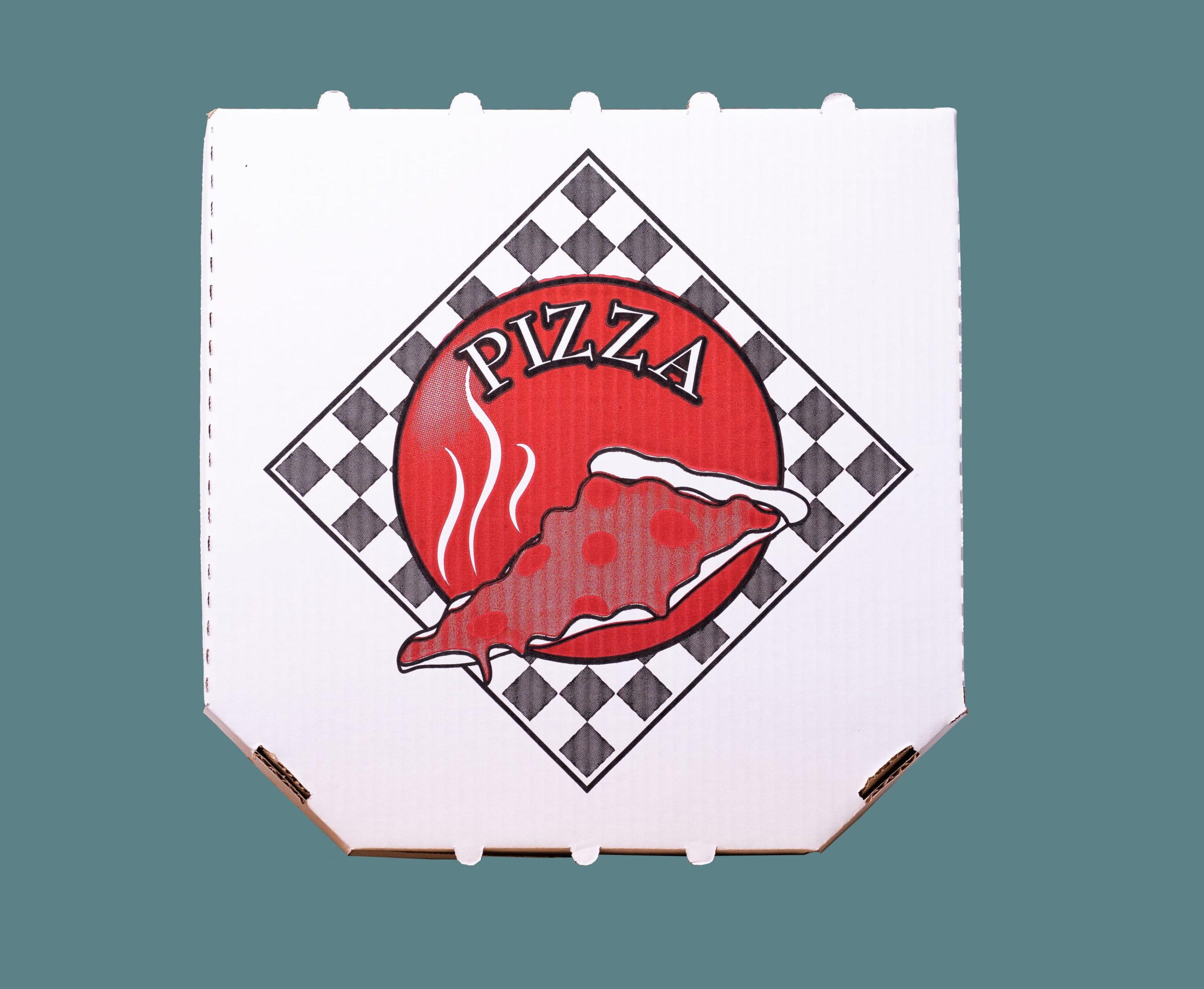 Pizza Box Printed Top